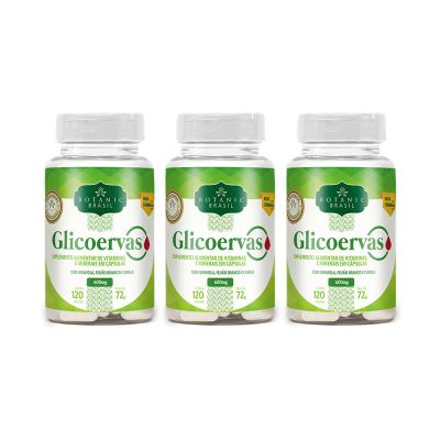Kit com 3 Glicoervas