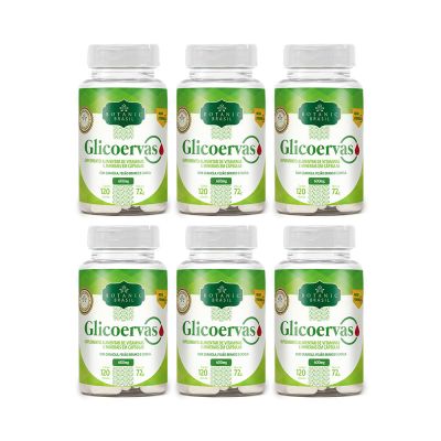 Kit com 6 Glicoervas