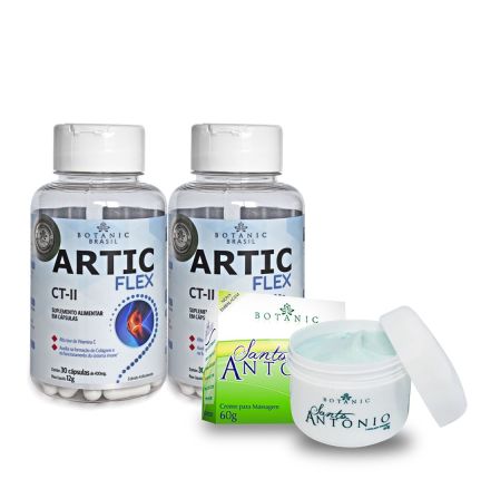 Compre 2 Artic Flex CT-II e Ganhe Creme Santo Antônio