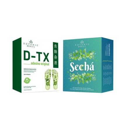 Kit D-TX Adesivo Detox + Secchá