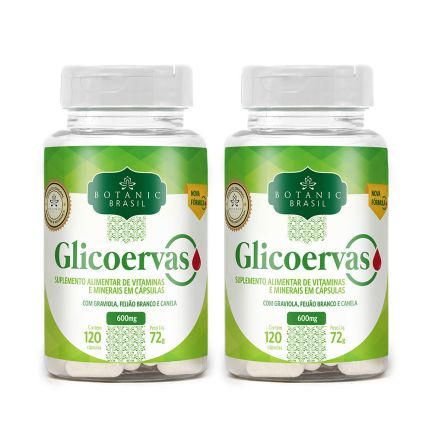 Kit com 2 Glicoervas