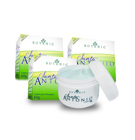 Kit com 3 Creme Santo Antônio
