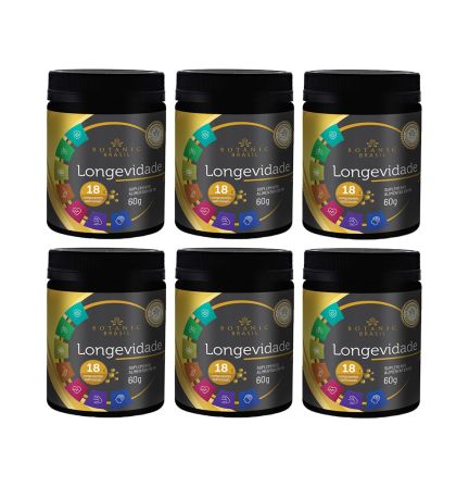 Kit com 6 Longevidade